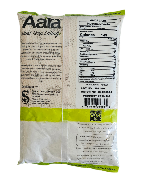 Aara All Purpose Flour  Maida 2 Lb - Image 6