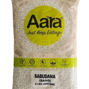Aara Sabudana  Sago 2Lb AKA Tapioca Pearls