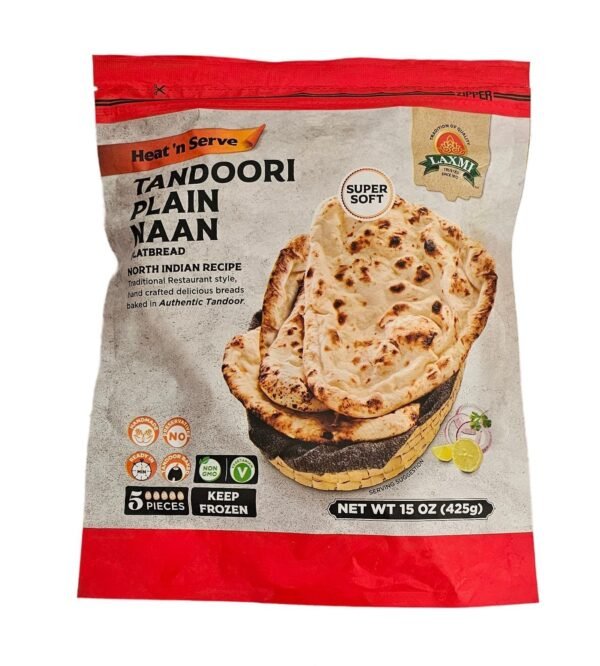 Laxmi Tandoori Naan 425 Gm