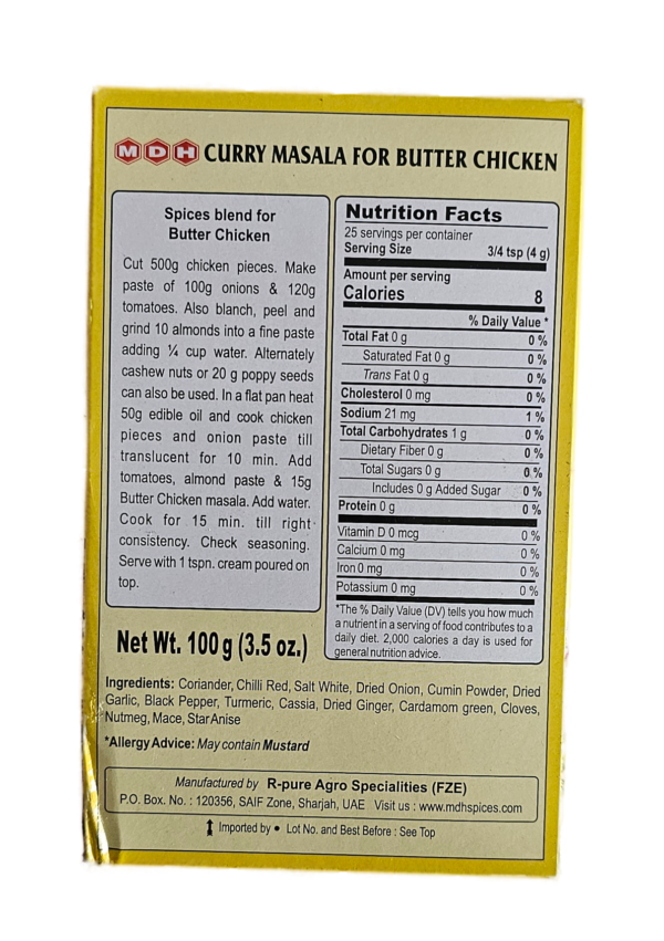 MDH. Butter Chicken 100 Gm - Image 3