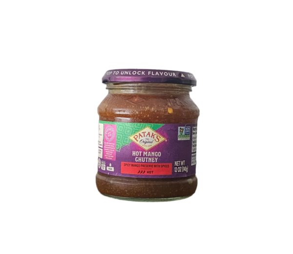 Patak Mango Chutney  HOT 12 OZ