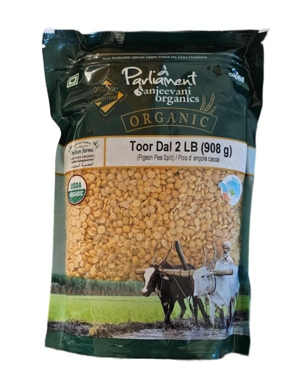 Sanjeevni  Organic Toor Arhar Dal 2Lb