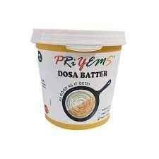 Priyam Dosa Batter in packaging for making homemade dosas