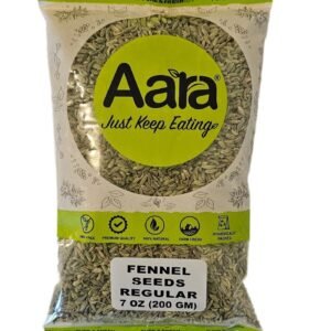 Aara Fennel/Saunf Seeds 200 Gm