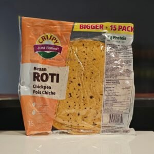 Crispy Besan Roti - Chickpea Flatbread
