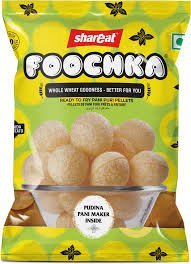 Pudina flavored foochka ready to fry in a 200g pack by Shareat