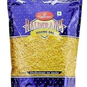 Haldirams Moong Dal Plain snack in a 400 Gm pack