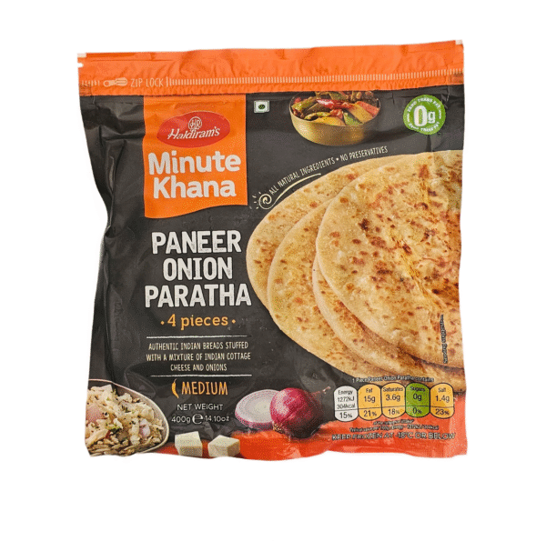 Haldiram's Paneer Onion Paratha 400 Gm