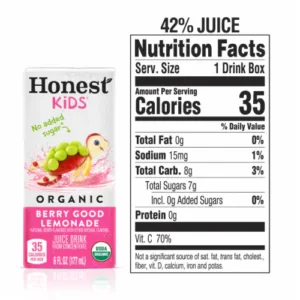 Honest KidsBerry Gold Lemonade