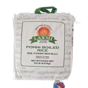 Laxmi Ponni Boiled Rice 20 Lb
