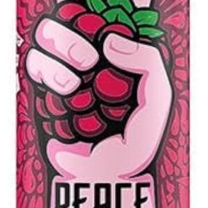 Peace Tea Razzleberry flavor can, 16 Oz, featuring vibrant colors and refreshing design.