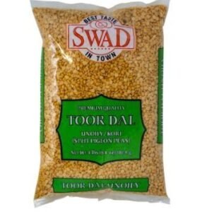 Swad Toor/Arhar Dal Split Pigeon Peas 4LB