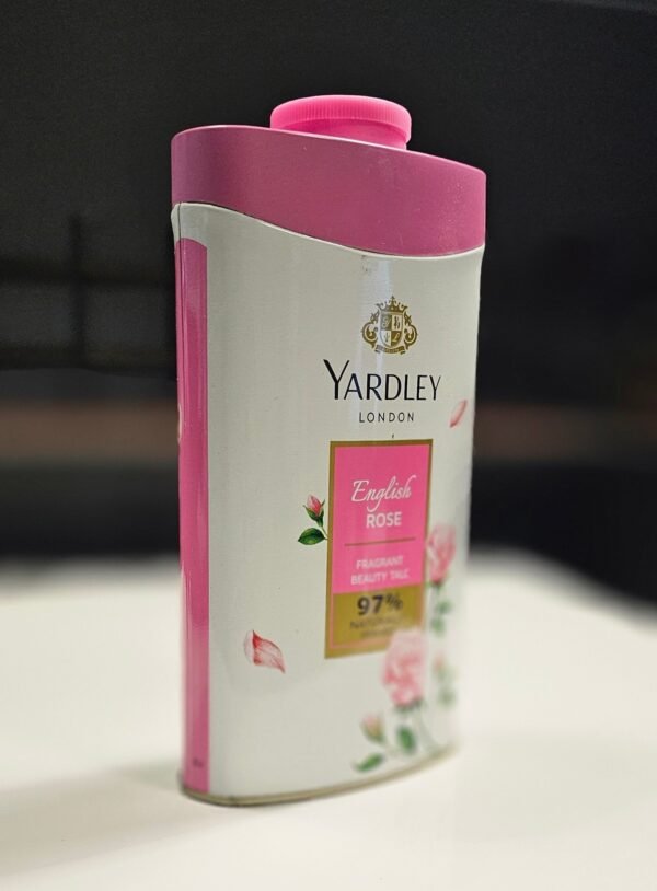Yardley English Rose Fragrant Beauty Talc - Image 3