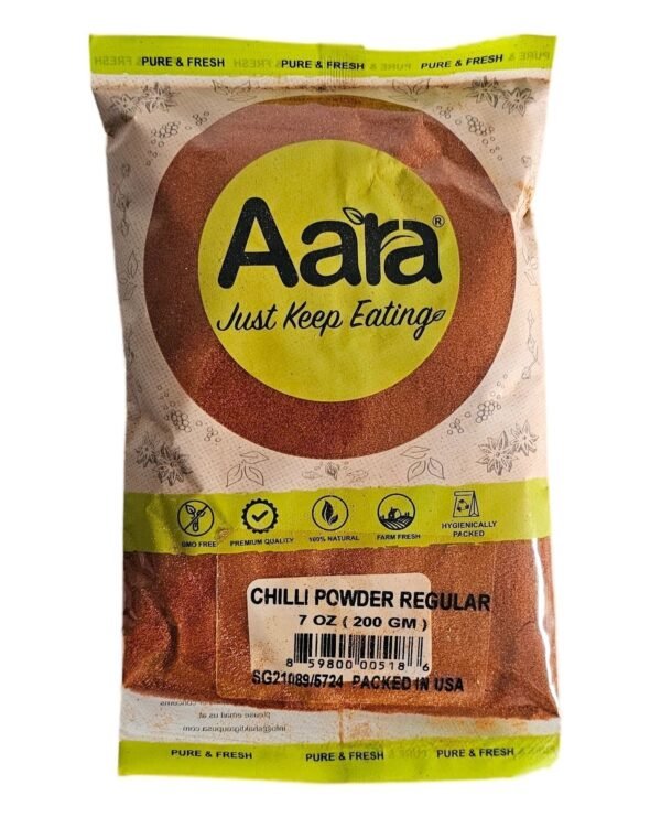 Aara Red Chilli Powder Regular 200 Gm - Image 2
