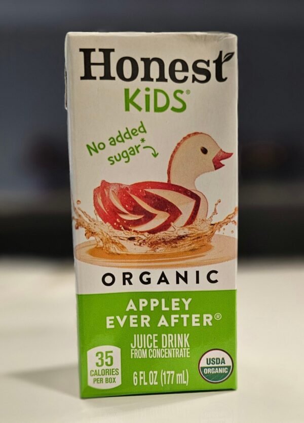 Honest Kids Organic Apple Juice - Appley Ever After - Image 2
