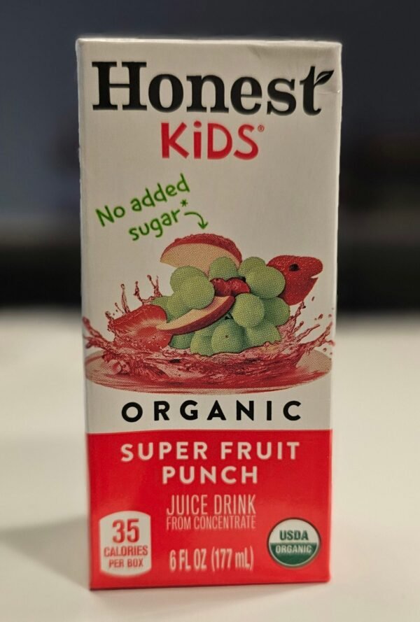 Honest Kids Organic Super Fruit Punch Juice Drink