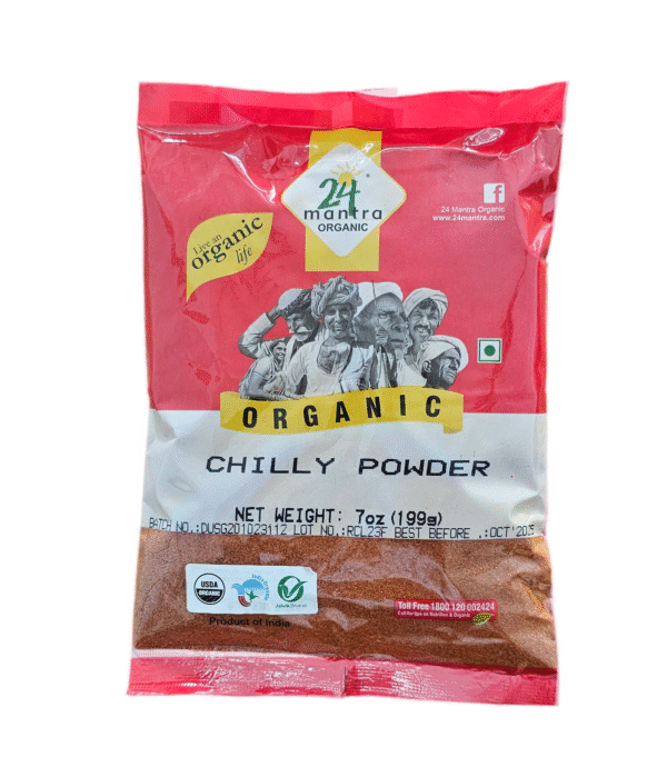 24 Mantra Organic Chilli Powder 200 GM