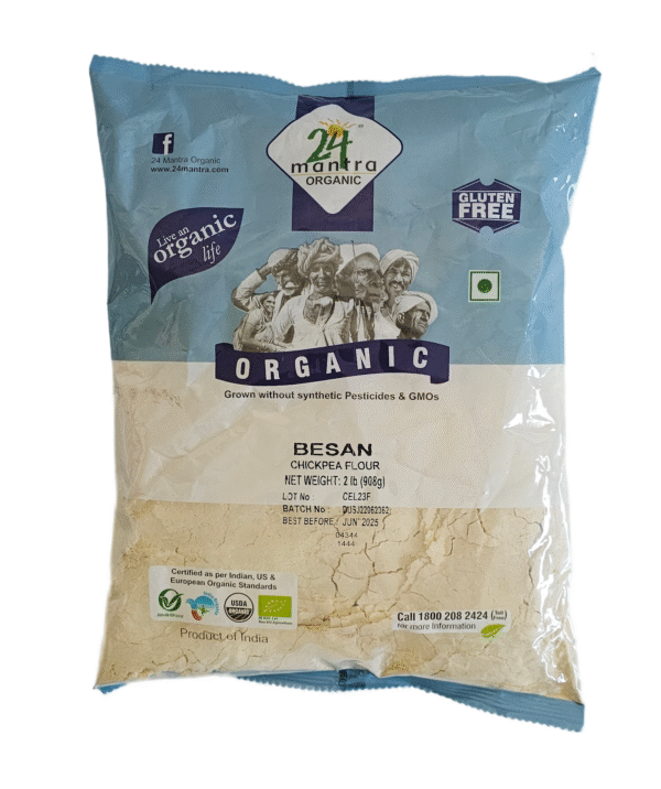 24 Mantra Organic Besan Flour 2Lb - Image 8