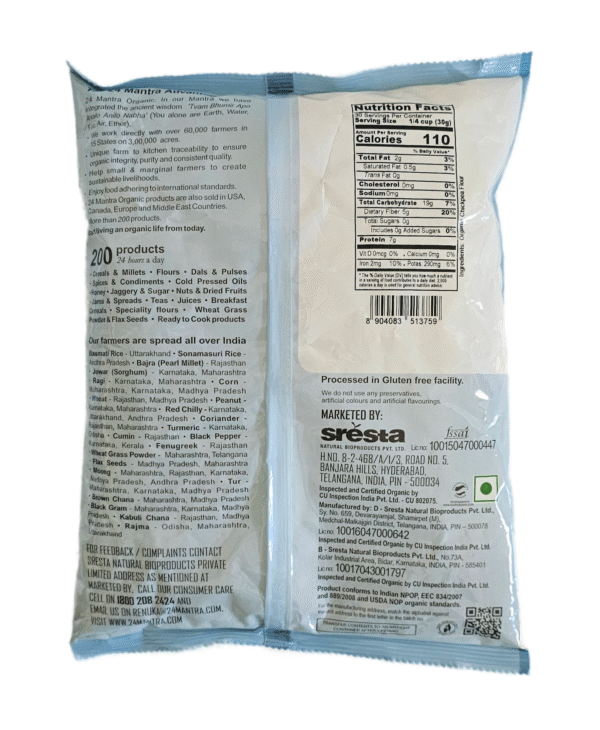 24 Mantra Organic Besan Flour 2Lb - Image 2