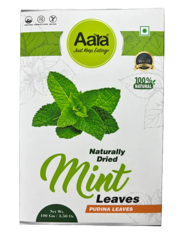 Mint Leaves (Dried)-Aara (100gm)
