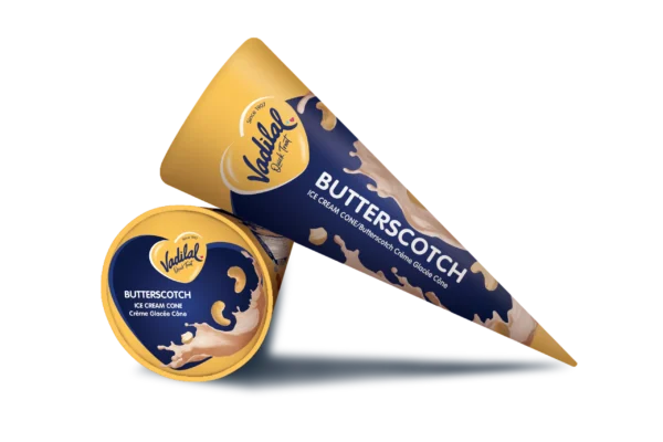 Vadilal Butter Scotch Cones