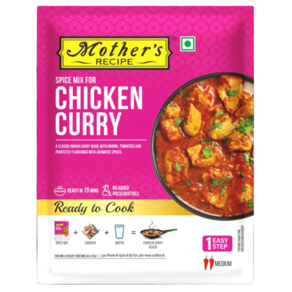 Mothers Recipr-Chicken Curry (Ready To Cook)