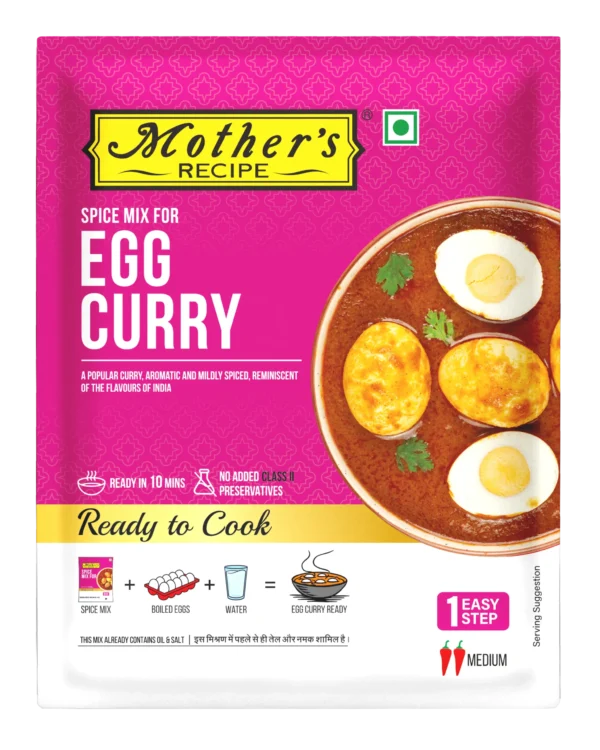 Mothers Recipoe - Egg Curry Spice Mix (Ready To Cook)