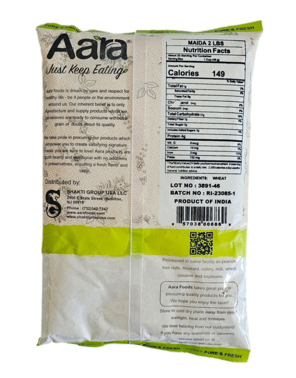 Aara All Purpose Flour  Maida 2 Lb - Image 6