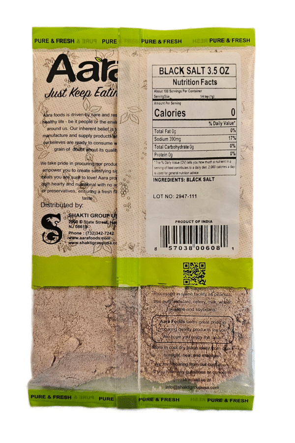 Aara Black Salt 100 Gm - Image 2