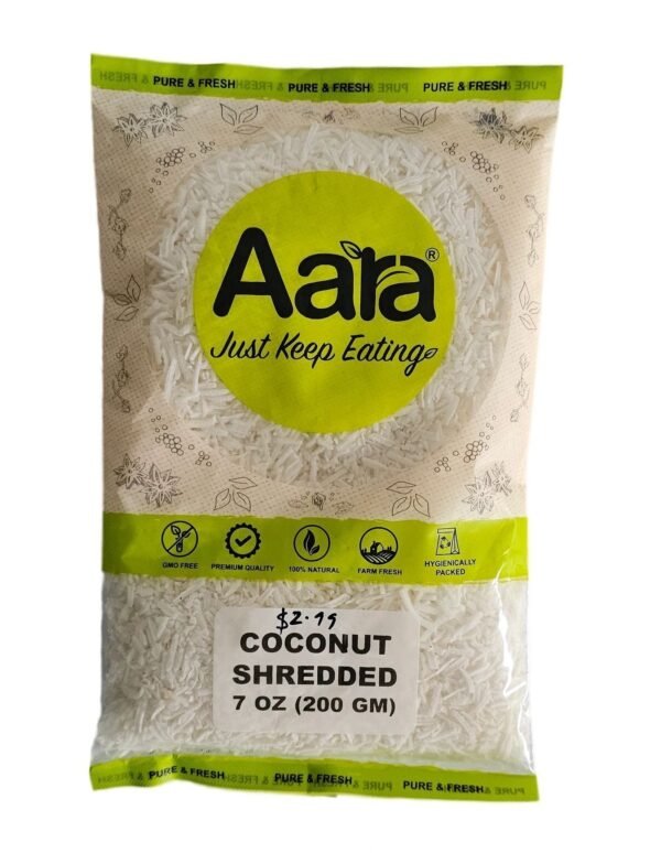 Aara Coconut Shredded 200 Gm - Image 2