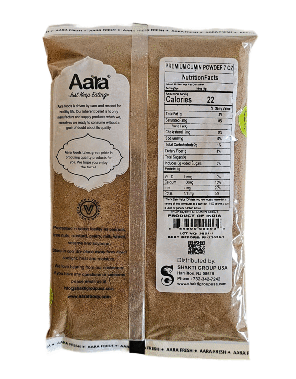 Aara Cumin Powder 200 Gm - Image 3