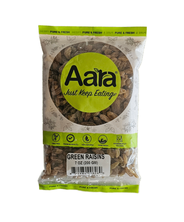Aara Green Raisins 200 Gm - Image 2