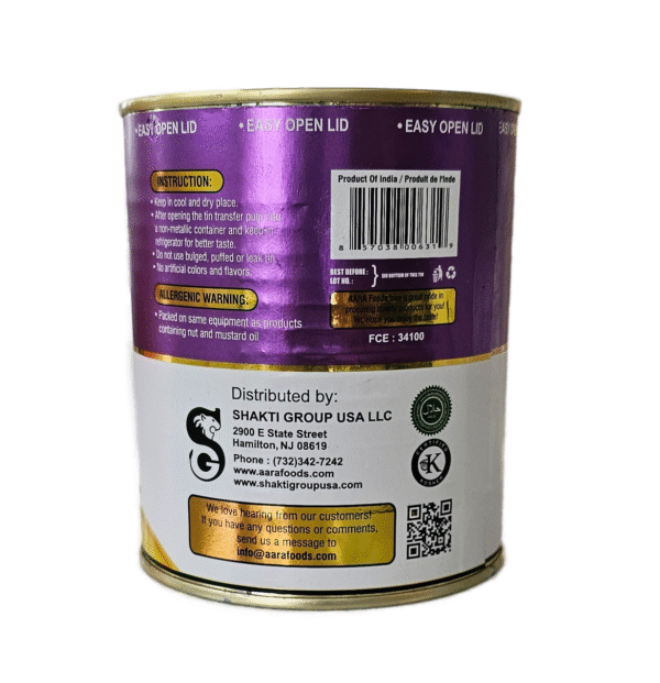 Aara Kesar Mango Pulp 850 Gm - Image 4