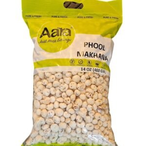 Aara Phool Makhana AKA Lotus/Fox Seed/Nuts 400 Gm