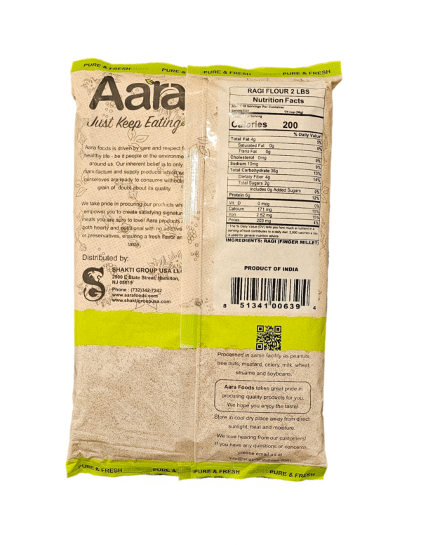 Aara Ragi Flour 2 Lb - Image 3