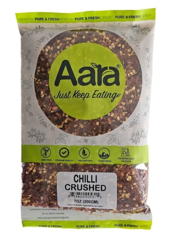 Aara Red Chilli Crushed 200 Gm - Image 2