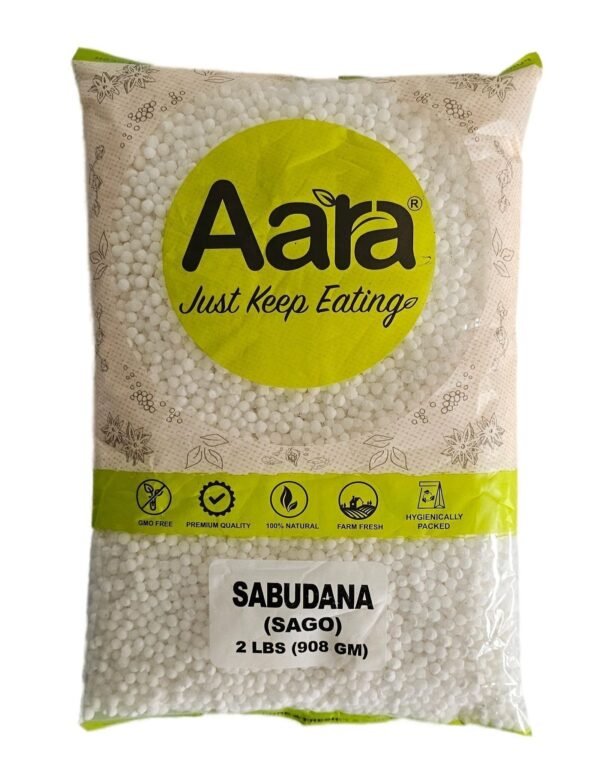 Aara Sabudana  Sago 2Lb AKA Tapioca Pearls - Image 2