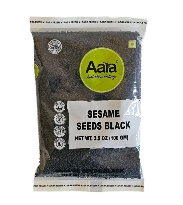 Aara Sesame Seeds Black 100 Gm - Image 2