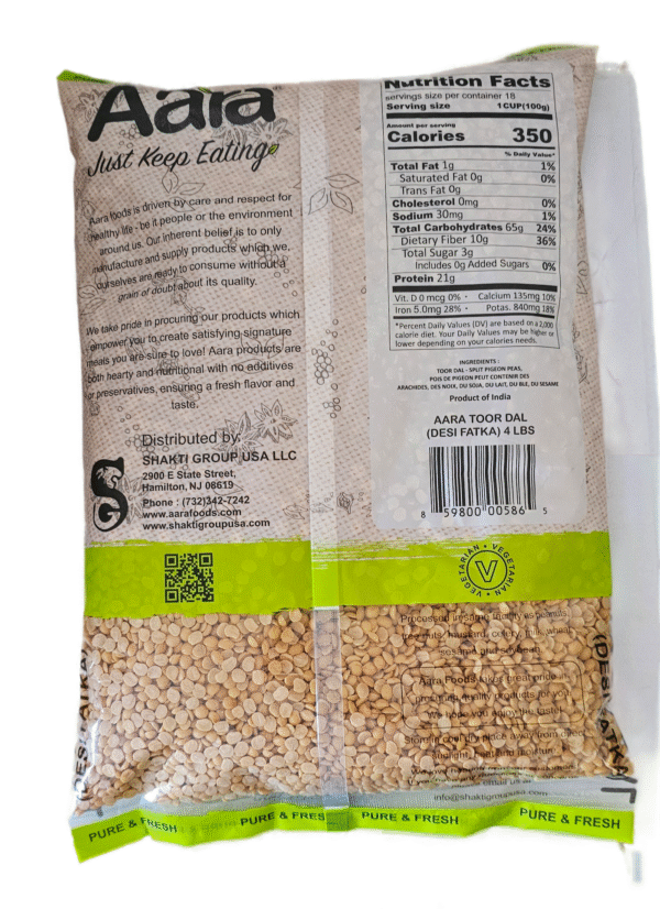 Aara Toor Dal 4Lb - Image 3