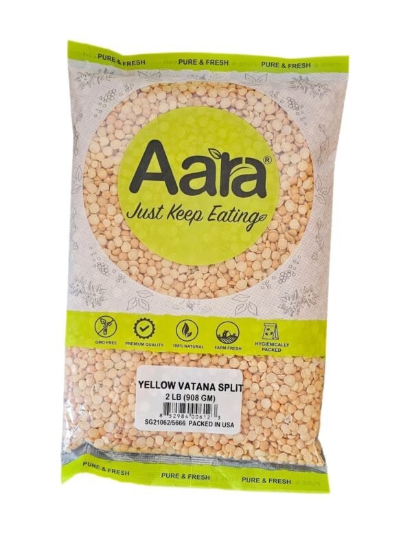 Aara Yellow Vatana Split 2 Lb - Image 2