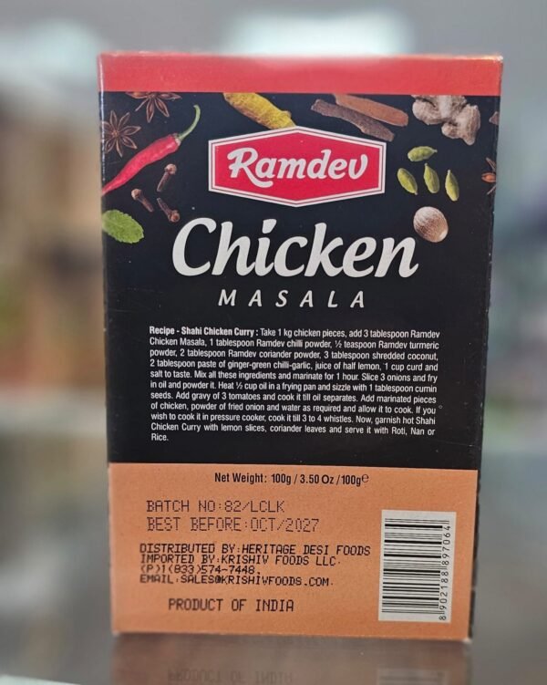 Chicken Masala - Ramdev (100g) - Image 2