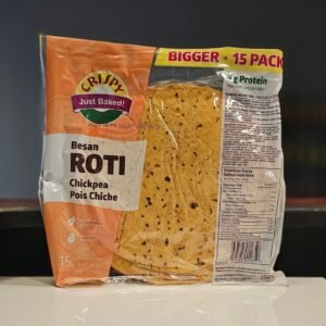 Crispy Besan Roti - Chickpea Flatbread