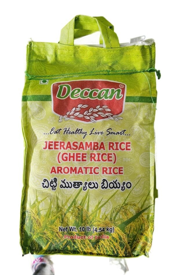 Deccan Jeera Samba Rice 10Lb - Image 2