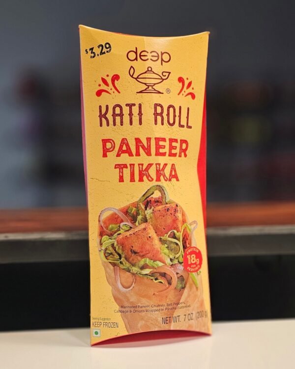 Deep Kati Roll Paneer Tikka (200g)