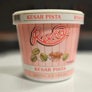 Reena's Kesar Pista Ice Cream (half Gallon)