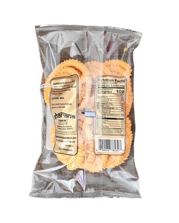 Gharana Foods Chakri  Murukku 170 Gm - Image 3