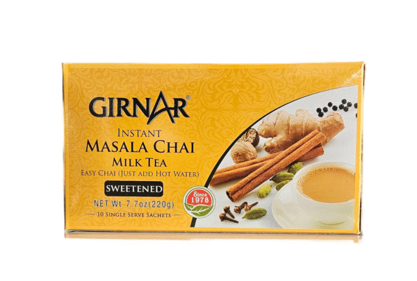 Girnar Masala Tea Premix 10 Sachets - Image 2