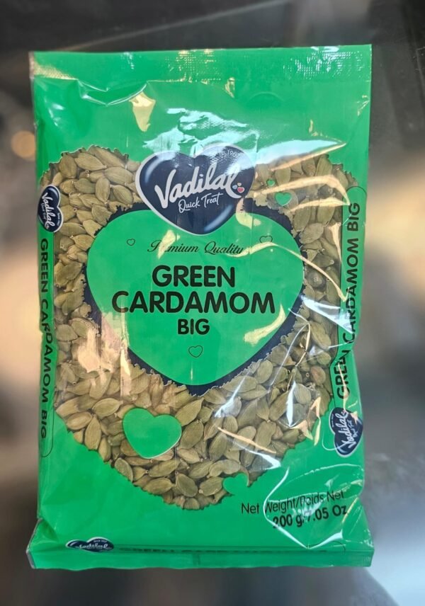 Green Cardomom Seeds Big/Whole - Vadilal (200g)