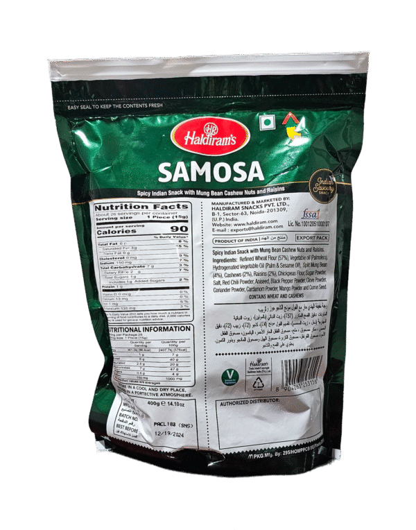 Haldiram Samosa 400 Gm - Image 3