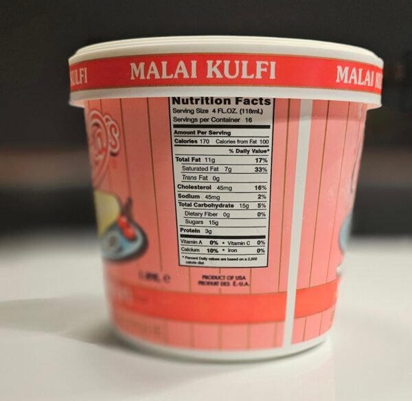 Reena's Malai Kulfi (half Gallon) - Image 3